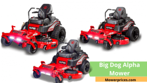 Big Dog Alpha Mower